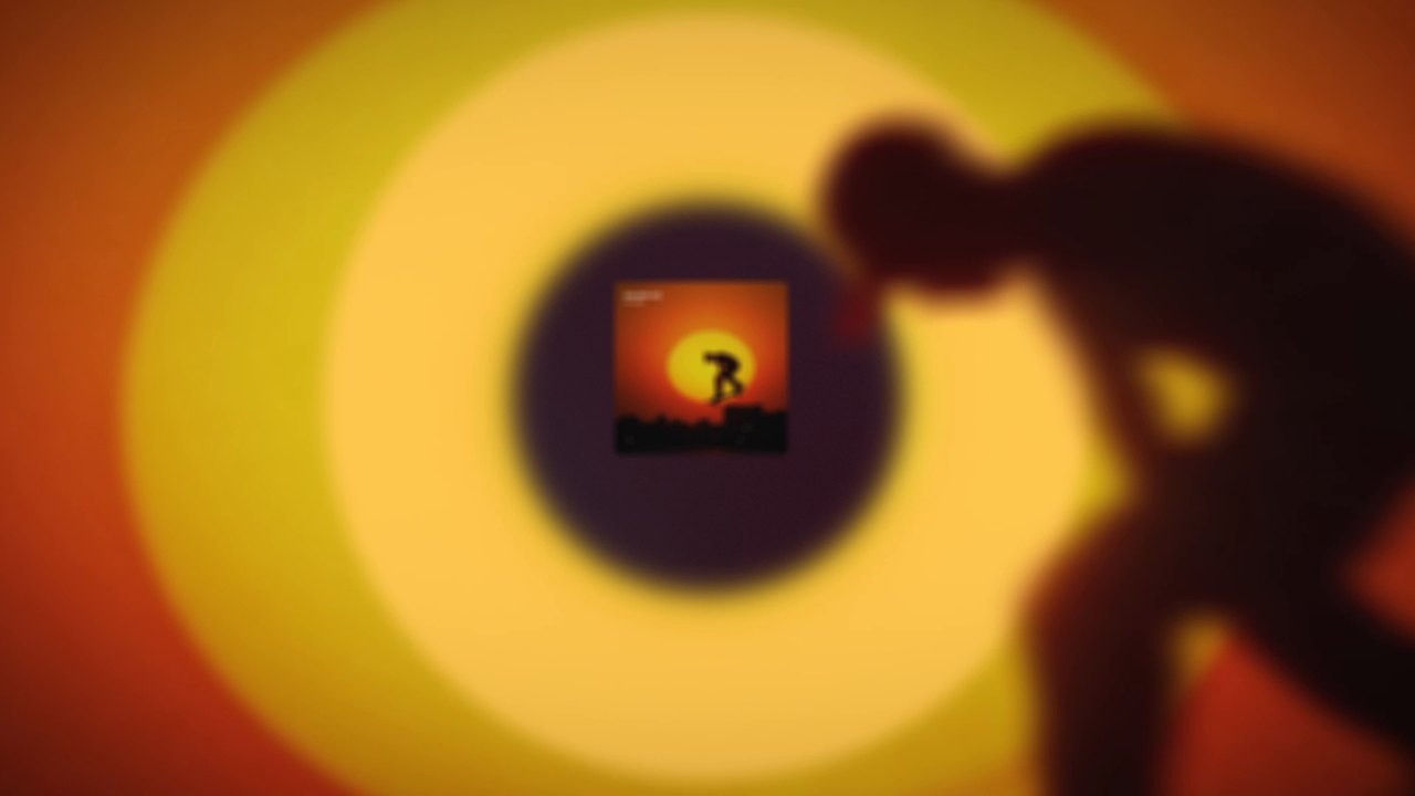 The sun on the album cover opens like an iris onto the library
